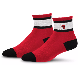 For Bare Feet For Bare Feet Chicago Bulls Stripe Cozy Socks, Men's, Red - $17.99 at DICK'S Sporting Goods
