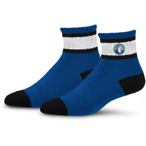 For Bare Feet For Bare Feet Minnesota Timberwolves Stripe Cozy Socks, Men's, Blue - $17.99 at DICK'S Sporting Goods