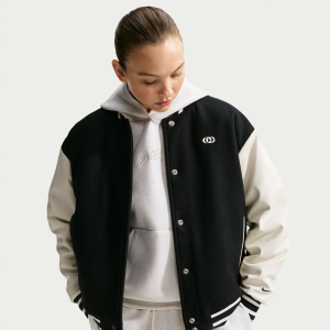 Nike Nike Women's Caitlin Clark Basketball Varsity Jacket, Large, Black - $325.00 at DICK'S Sporting Goods