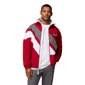 Columbia Men's Alabama Crimson Tide Reventure Windbreaker, XL, Red
