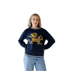 Gameday Social Gameday Social Women's Notre Dame Fighting Irish Navy Wicks Sweater, Small, Blue - $110.00 at DICK'S Sporting Goods