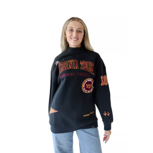 Gameday Social Gameday Social Women's Virginia Tech Hokies Black All Over Scatter Crewneck Sweatshirt, Medium - $94.00 at DICK'S Sporting Goods