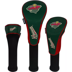 Team Effort Minnesota Wild Headcovers - 3 Pack