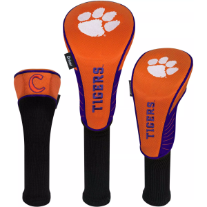 Team Effort Clemson Tigers Headcovers - 3 Pack