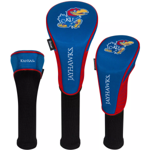 Team Effort Kansas Jayhawks Headcovers - 3 Pack
