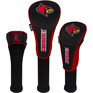 Team Effort Louisville Cardinals Headcovers - 3 Pack
