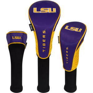 Team Effort LSU Tigers Headcovers - 3 Pack