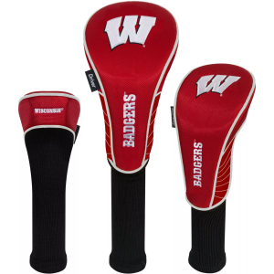 Team Effort Team Effort Wisconsin Badgers Headcovers - 3 Pack - $69.99 at DICK'S Sporting Goods