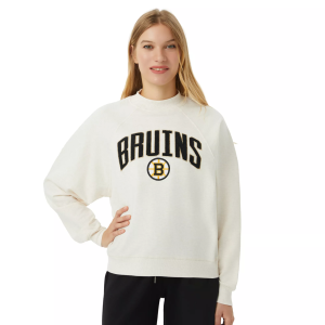 Concepts Sport Concepts Sport Women's Boston Bruins Oatmeal Mock Neck Sweatshirt, Small, Tan - $65.00 at DICK'S Sporting Goods