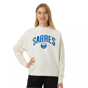 Concepts Sport Concepts Sport Women's Buffalo Sabres Oatmeal Mock Neck Sweatshirt, Small, Tan - $65.00 at DICK'S Sporting Goods