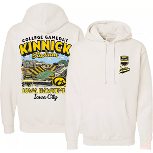 Something Inked Something Inked Adult ESPN College Gameday Kinnick Stadium Hoodie, Men's, XXL, Tan - $64.99 at DICK'S Sporting Goods