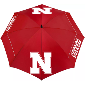 Team Effort Nebraska Cornhuskers 62" Windsheer Lite Golf Umbrella