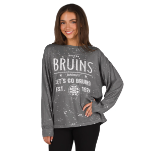 Concepts Sport Concepts Sport Women's Boston Bruins Charcoal Long Sleeve Shirt, Medium, Gray - $45.00 at DICK'S Sporting Goods