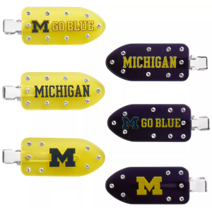 Baublebar BaubleBar Women's Michigan Wolverines Clip Set, Yellow - $25.00 at DICK'S Sporting Goods