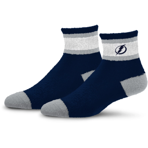 For Bare Feet For Bare Feet Tampa Bay Lightning Stripe Cozy Socks, Men's, Blue - $17.99 at DICK'S Sporting Goods