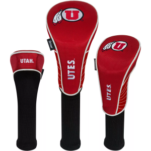 Team Effort Utah Utes Headcovers - 3 Pack
