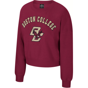 Colosseum Colosseum Women's Boston College Eagles Crewneck Sweatshirt, Small, Red - $59.99 at DICK'S Sporting Goods