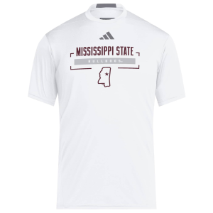 Adidas adidas Men's Mississippi State Bulldogs White D4T Icon T-Shirt, Small - $50.00 at DICK'S Sporting Goods