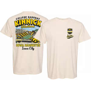 Something Inked Something Inked Adult ESPN College Gameday Kinnick Stadium White T-Shirt, Men's, XXL, Tan - $34.99 at DICK'S Sporting Goods