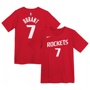 Nike Nike Boys' Houston Rockets Kevin Durant T-Shirt, Red - $28.00 at DICK'S Sporting Goods