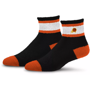 For Bare Feet For Bare Feet Phoenix Suns Stripe Cozy Socks, Men's, Black - $17.99 at DICK'S Sporting Goods