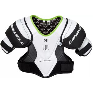 Winnwell Winnwell Q5 Hockey Shoulder Pads- Senior, Medium, White - $76.99 at DICK'S Sporting Goods