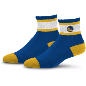 For Bare Feet For Bare Feet Golden State Warriors Stripe Cozy Socks, Men's, Blue - $17.99 at DICK'S Sporting Goods
