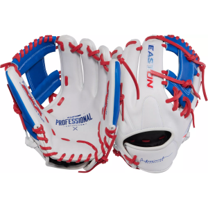 Easton Sports Easton 12" Professional Collection Series Fastpitch Glove, Women's, White/Royal - $269.99 at DICK'S Sporting Goods
