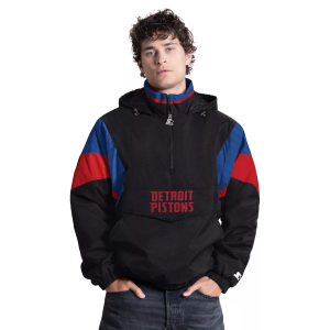 Starter Starter Adult Detroit Pistons Breakaway Jacket, Men's, XL, Black - $194.99 at DICK'S Sporting Goods