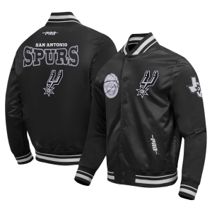 Pro Standard Pro Standard Men's San Antonio Spurs Day One Satin Jacket, Medium, Black - $175.00 at DICK'S Sporting Goods