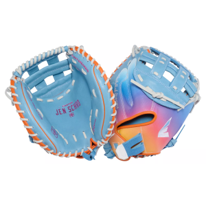 Easton 33" Jen Schro Elite Series Catcher's Mitt, Women's, Columbia Blue