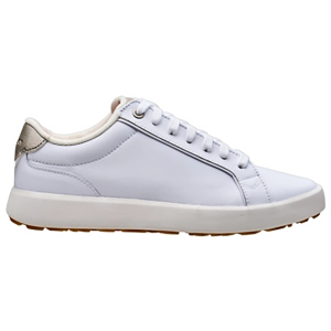 Footjoy FootJoy Women's Links Spikeless Golf Shoes, Size 9, White/Gold/Gum - $139.99 at DICK'S Sporting Goods