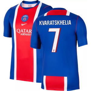 Nike Nike Adult Paris Saint-Germain Khvicha Kvaratskhelia 2026 Home Replica Jersey, Men's, Medium, Blue - $135.00 at DICK'S Sporting Goods