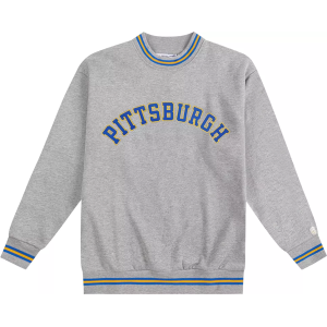 Homefield Homefield Men's Pitt Panthers Ash Tri-Stripe Crewneck Sweatshirt, XL, Gray - $95.00 at DICK'S Sporting Goods