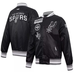 Pro Standard Pro Standard Youth San Antonio Spurs Retro Classics Satin Jacket, Medium, Black - $95.00 at DICK'S Sporting Goods