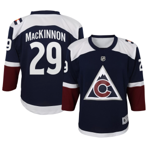 Outerstuff NHL Youth Colorado Avalanche Nathan MacKinnon #29 Navy Alternate Replica Jersey, Small/Medium, Blue - $90.00 at DICK'S Sporting Goods