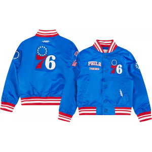 Pro Standard Pro Standard Toddler Philadelphia 76ers Retro Classics Satin Jacket, Boys', 3T - $90.00 at DICK'S Sporting Goods