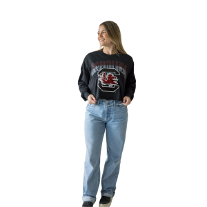 Gameday Social Gameday Social Women's South Carolina Gamecocks Black Starlite Crewneck Sweatshirt, XS - $82.00 at DICK'S Sporting Goods