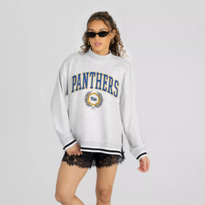 Gameday Couture Gameday Couture Women's Pitt Panthers Contrast Mockneck Sweatshirt, Large, Gray - $74.99 at DICK'S Sporting Goods