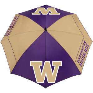 Team Effort Team Effort Washington Huskies 62" Windsheer Lite Golf Umbrella - $59.99 at DICK'S Sporting Goods