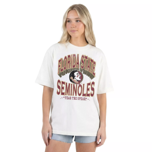 Gameday Couture Gameday Couture Women's Florida State Seminoles Oversized T-Shirt, Medium, White - $54.99 at DICK'S Sporting Goods