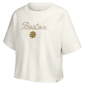 Fanatics NHL Women's Boston Bruins Signature Off White NHL T-Shirt, Medium - $50.00 at DICK'S Sporting Goods