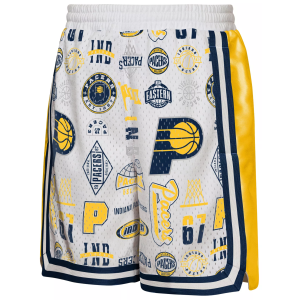 NBA Youth Indiana Pacers Ball Hog Shorts, Small, White