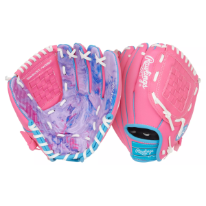 Rawlings Rawlings 10" Girls' Flex Palm Series Tee Ball Glove, Pink - $44.99 at DICK'S Sporting Goods