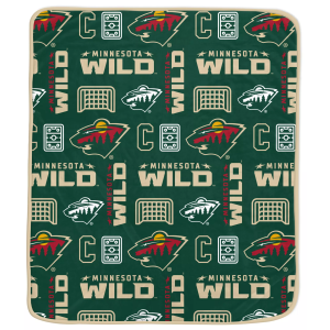 Pegasus Sports Minnesota Wild Promo Blanket, Green