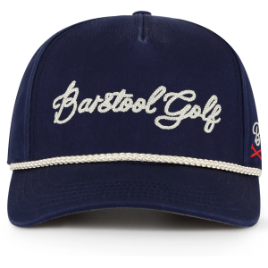 Barstool Sports Barstool Golf Men's Chainstitch Rope Hat, Navy - $35.00 at DICK'S Sporting Goods