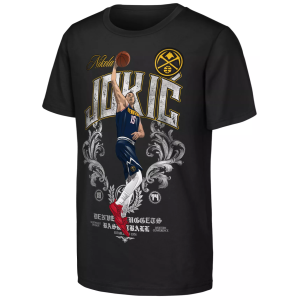 Outerstuff NBA Boys' Denver Nuggets Nikola Jokic T-Shirt, Small, Black - $30.00 at DICK'S Sporting Goods