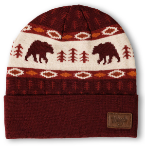 Waggle Waggle Men's Kodiak Ridge Wool Golf Beanie, Red - $30.00 at DICK'S Sporting Goods