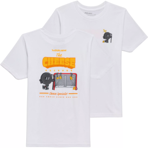 Bauer Boys' Cheese Factory Hockey T-Shirt, Large, White