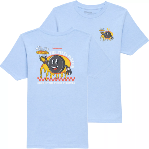 Bauer Boys' Pizza Parlor Hockey T-Shirt, Large, Columbia Blue